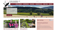 Desktop Screenshot of landfrauen.ch